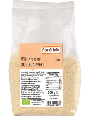 FARINA BIANCA GRANO D BIO 500G